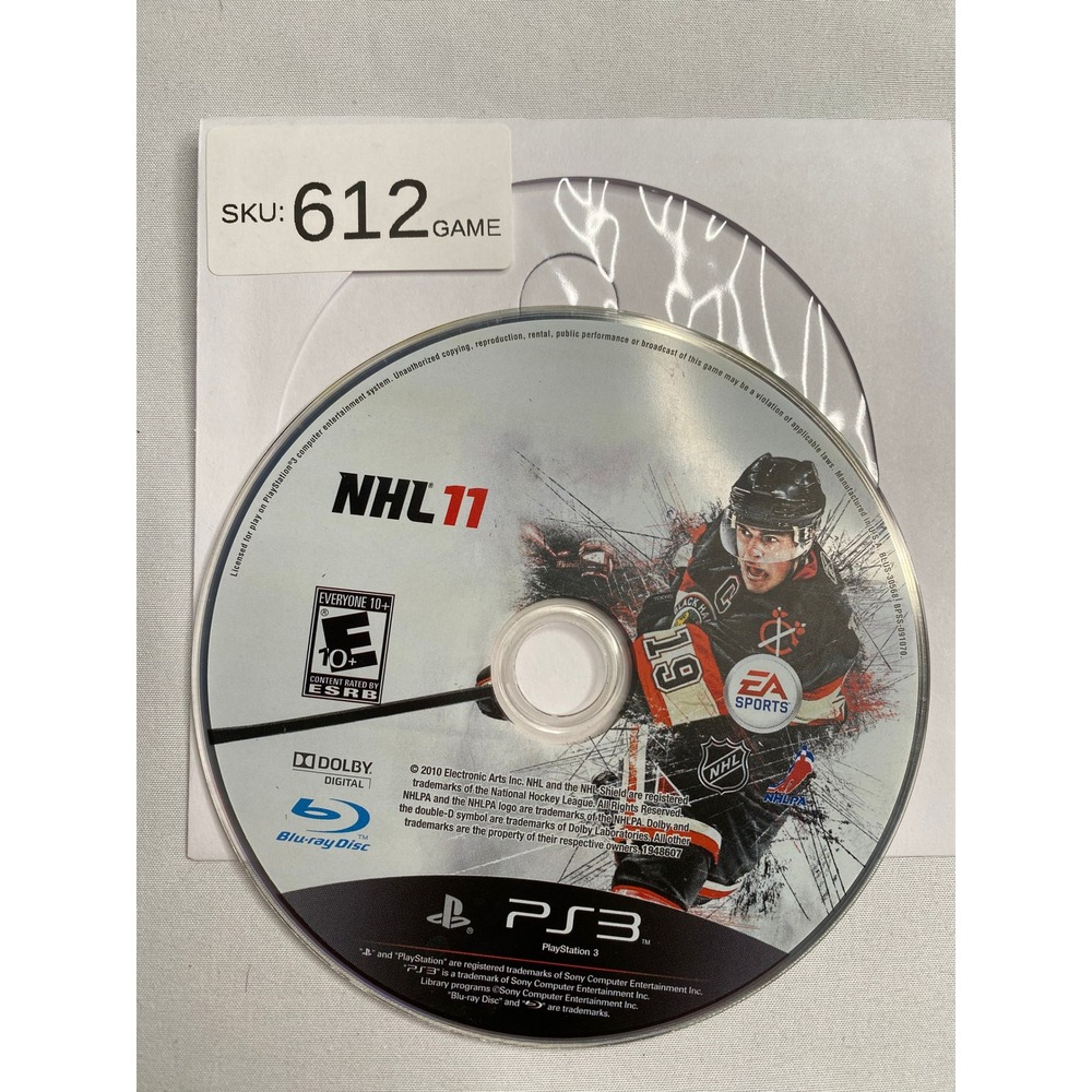 EA Sports NHL 11 Sony PlayStation 3